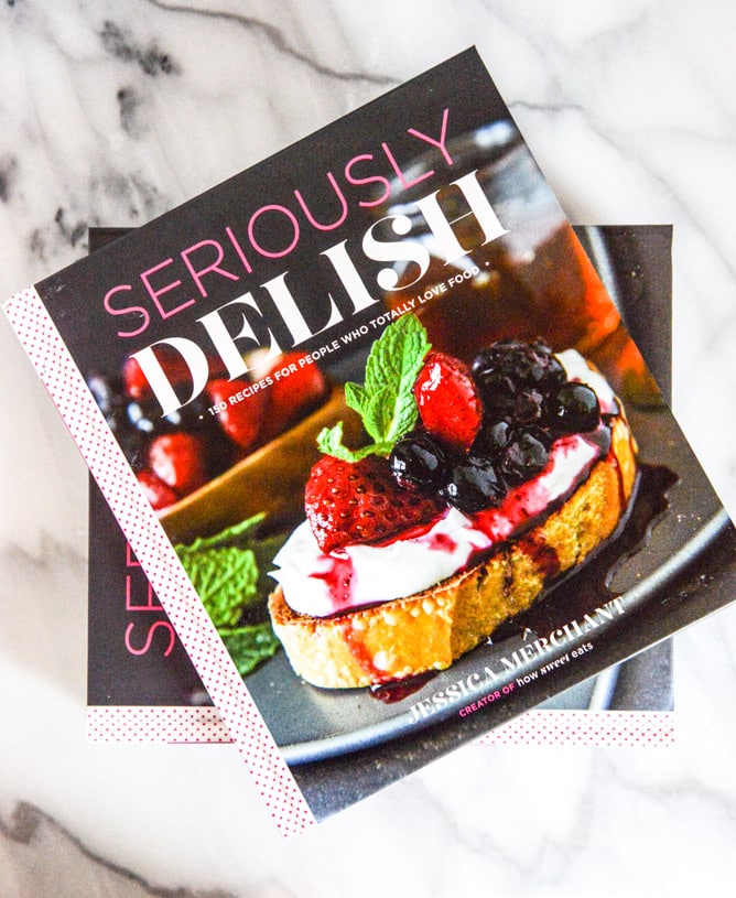 seriously delish cookbook giveaway I howsweeteats.com