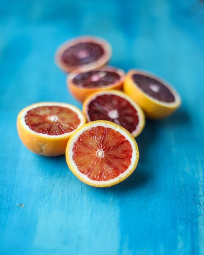 blood orange upside down cake I howsweeteats.com