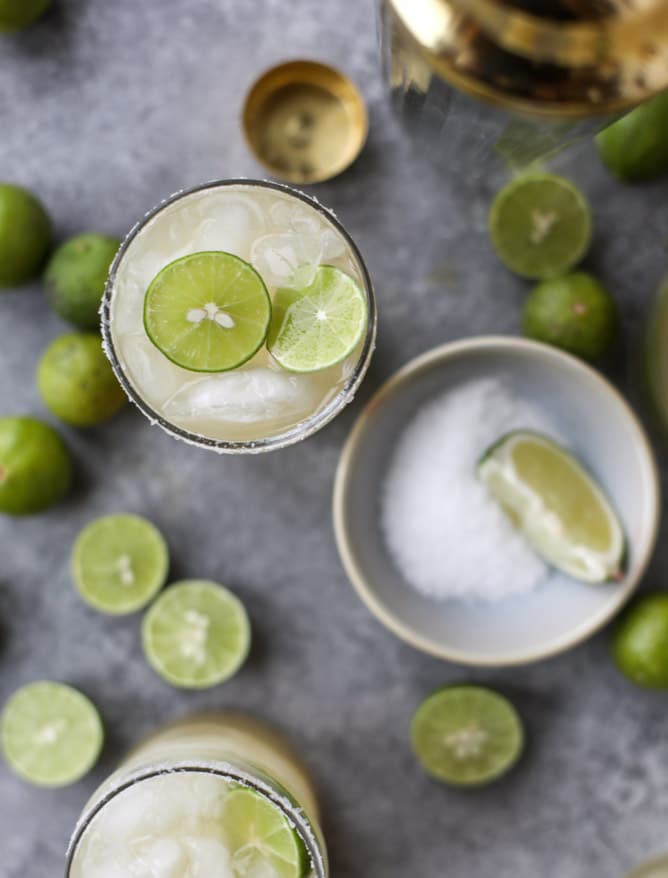 key lime beergaritas I howsweeteats.com