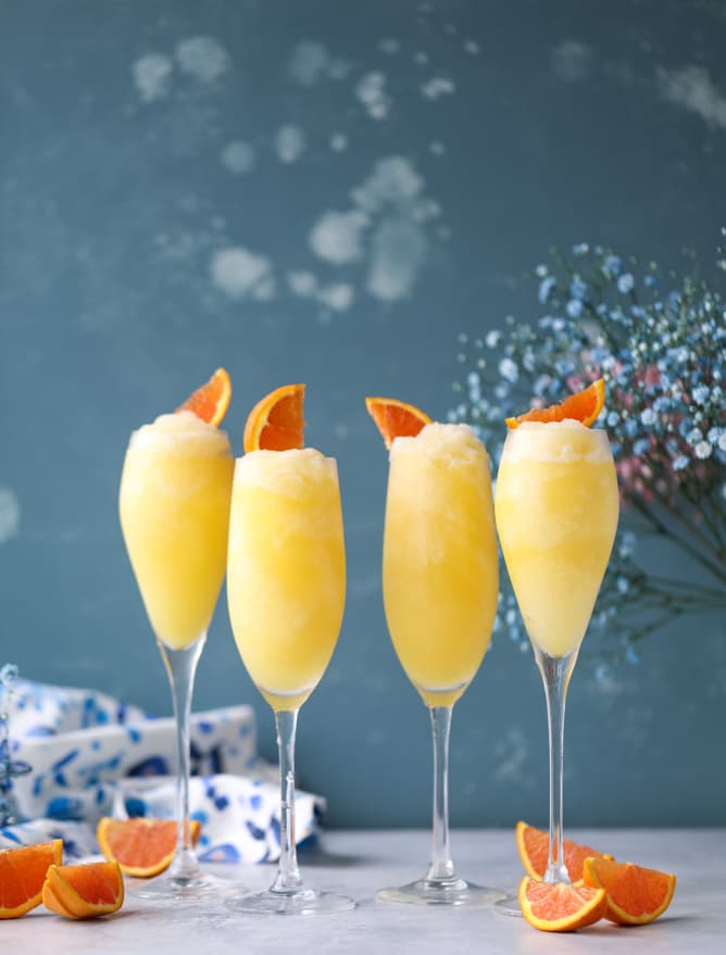 frozen mimosas I howsweeteats.com