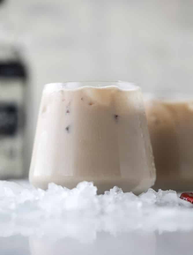 root beer rum creams I howsweeteats.com #rootbeer #cocktails #baileys #irishcream #rum