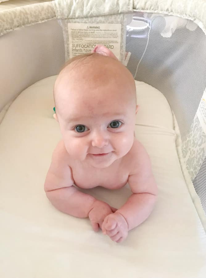 emilia 4 months I howsweeteats.com