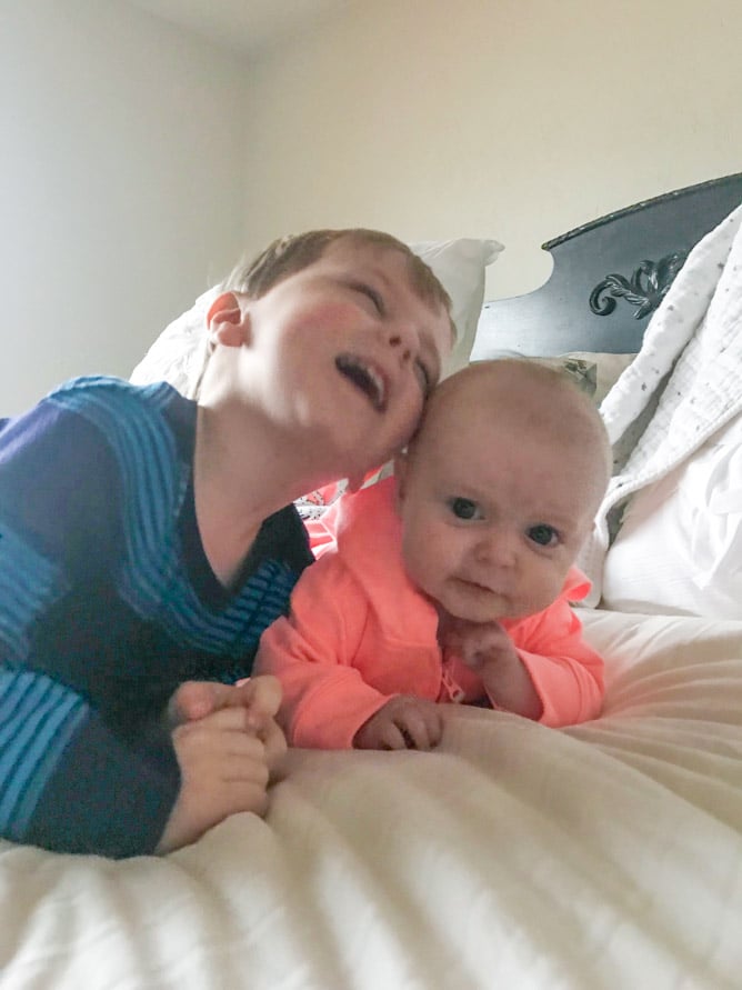 emilia 4 months I howsweeteats.com