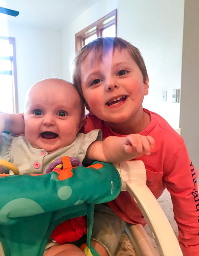 life with emilia at 6 months I howsweeteats.com