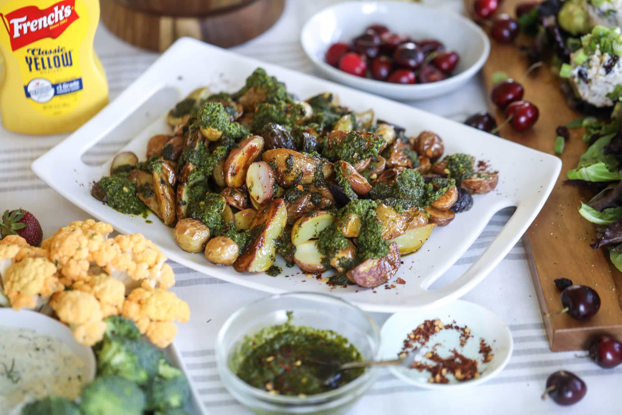 easy summer entertaining recipes I howsweeteats.com #summer #picnic #entertaining #recipes #frenchs