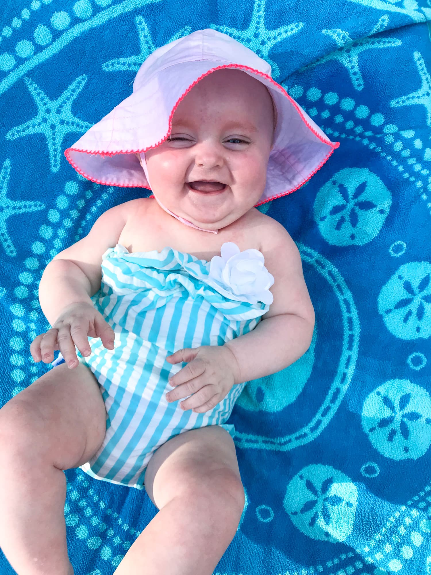 emilia at 8 months I howsweeteats.com