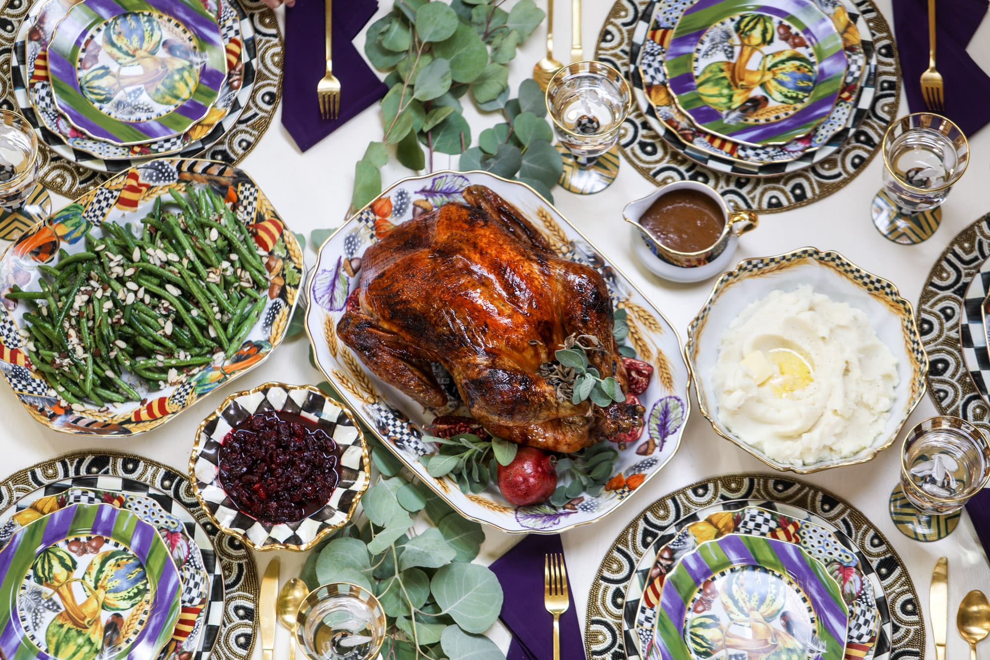 This dry brined turkey is a super easy recipe and foolproof for the perfect Thanksgiving! It's roasted with an apple cider glaze and served with the perfect gravy. You'll never make another gravy recipe again! Try this dry brined turkey for your best Thanksgiving ever! I howsweeteats.com #dry #brine #turkey #recipe #thanksgiving #gravy