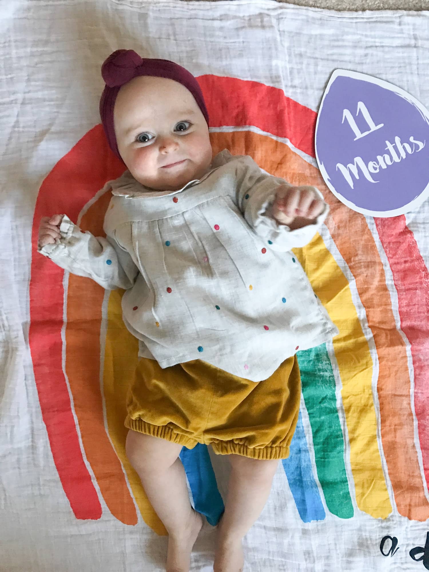 emilia at eleven months I howsweeteats.com