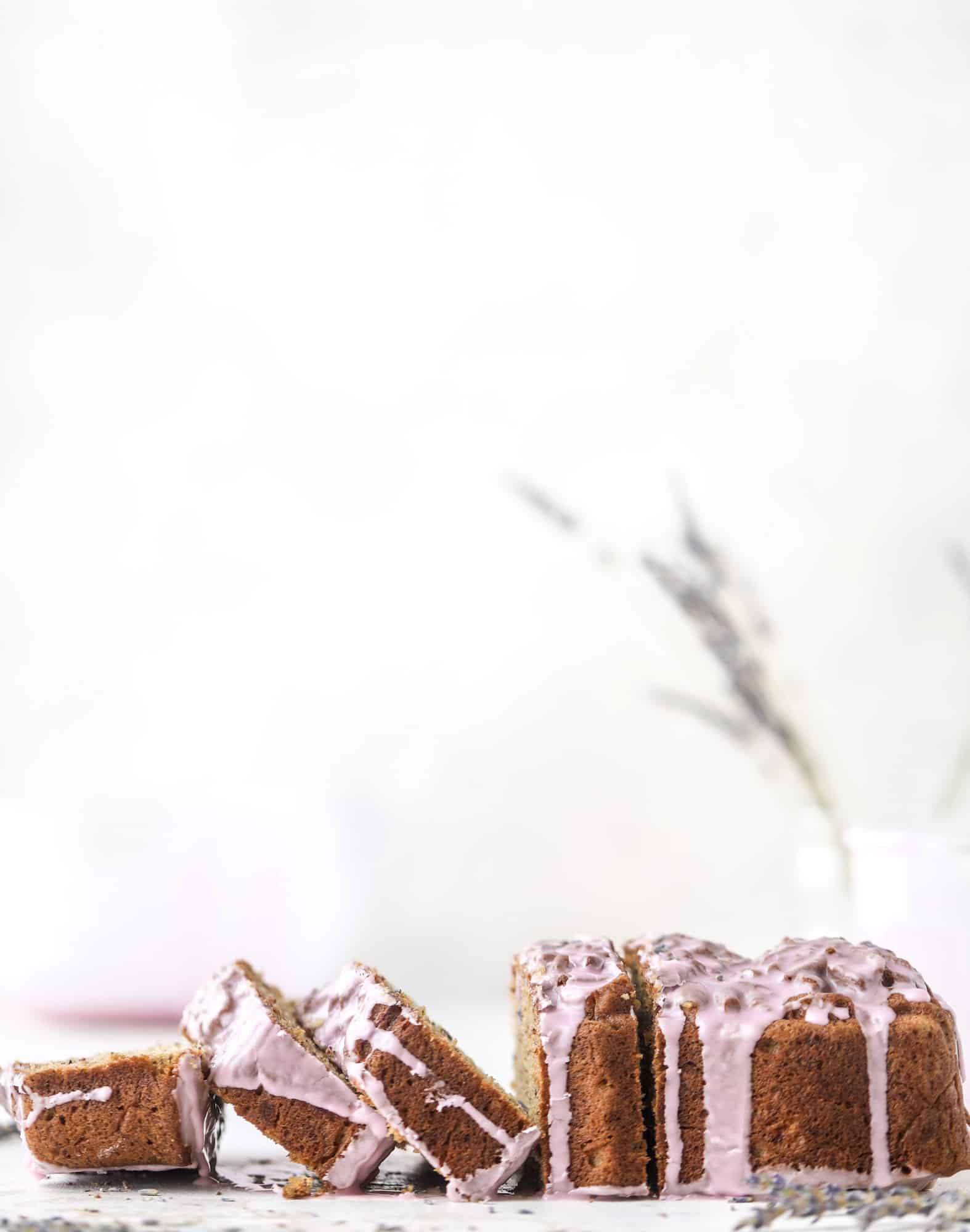 This lavender banana bread is a fresh, modern spring spin on the classic! The light flavor of lavender gives this banana bread a whimsical twist. I howsweeteats.com #lavender #bananabread