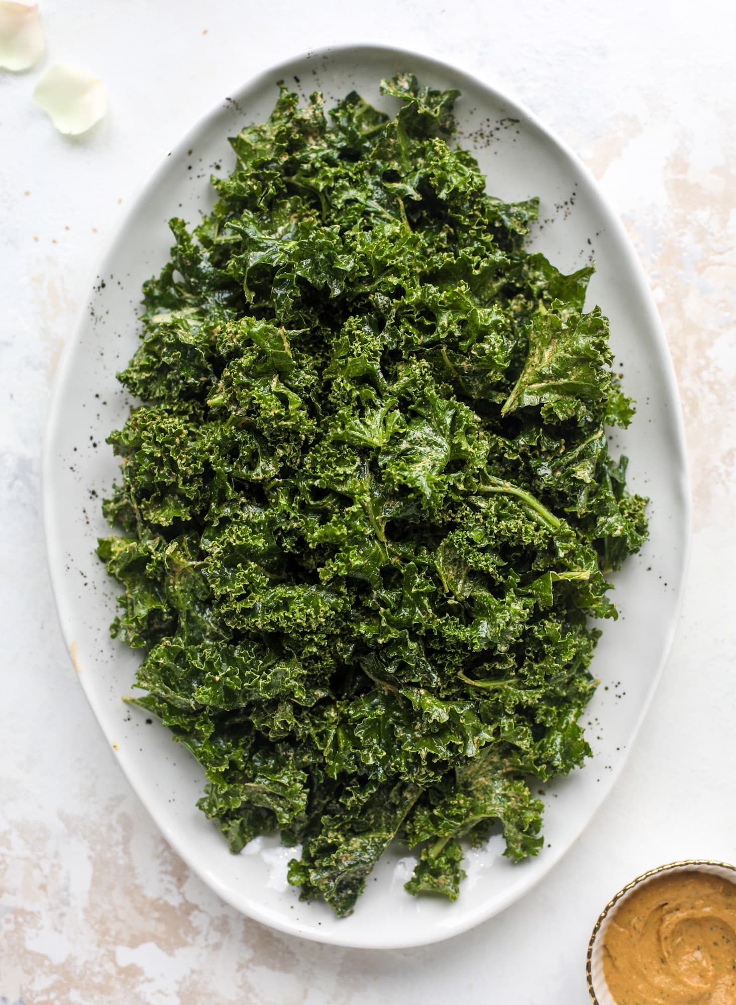 massaged kale salad