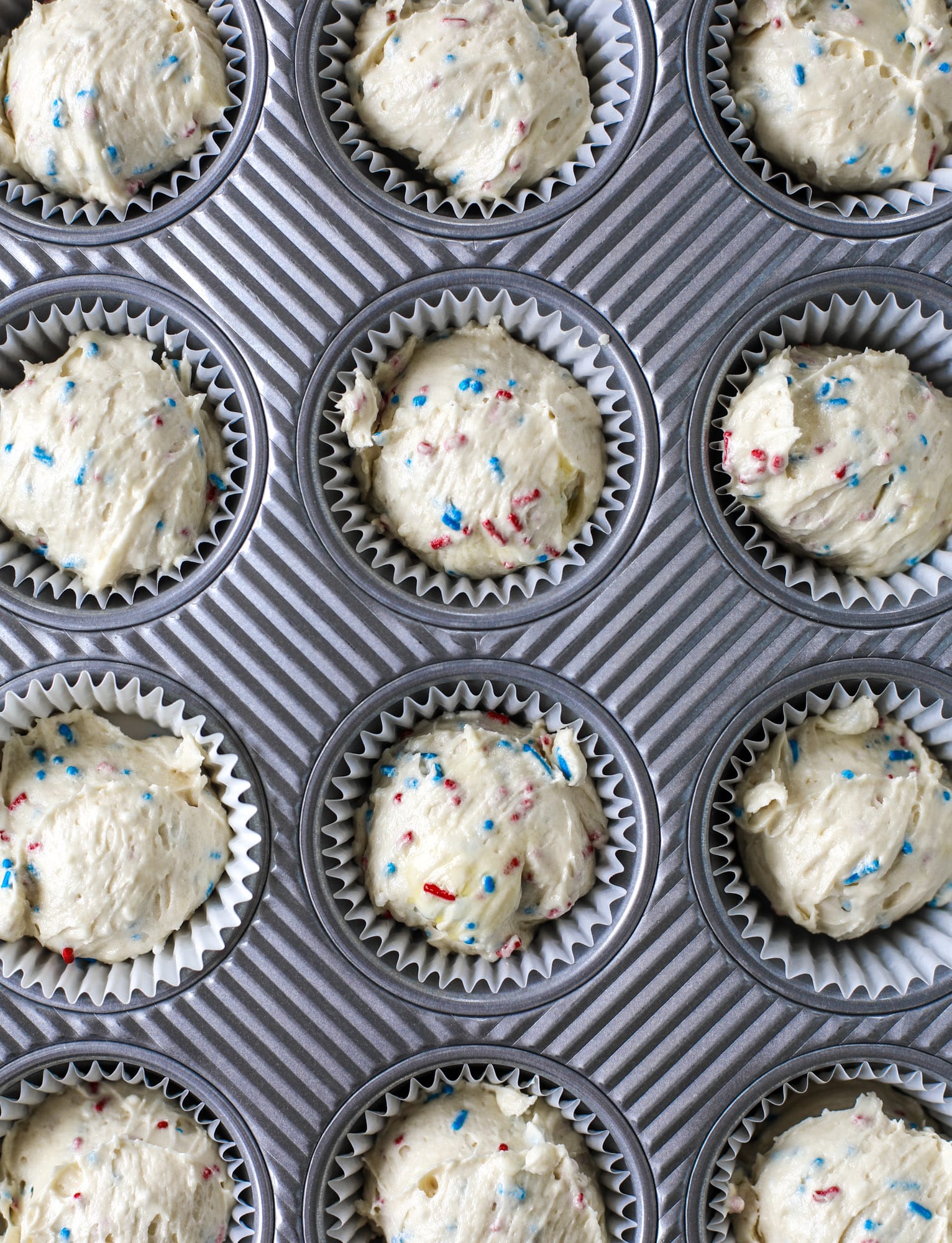 4th of july cupcakes