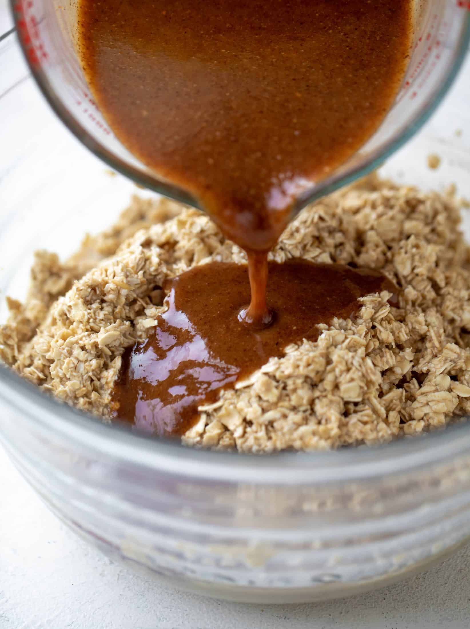 making baked oatmeal