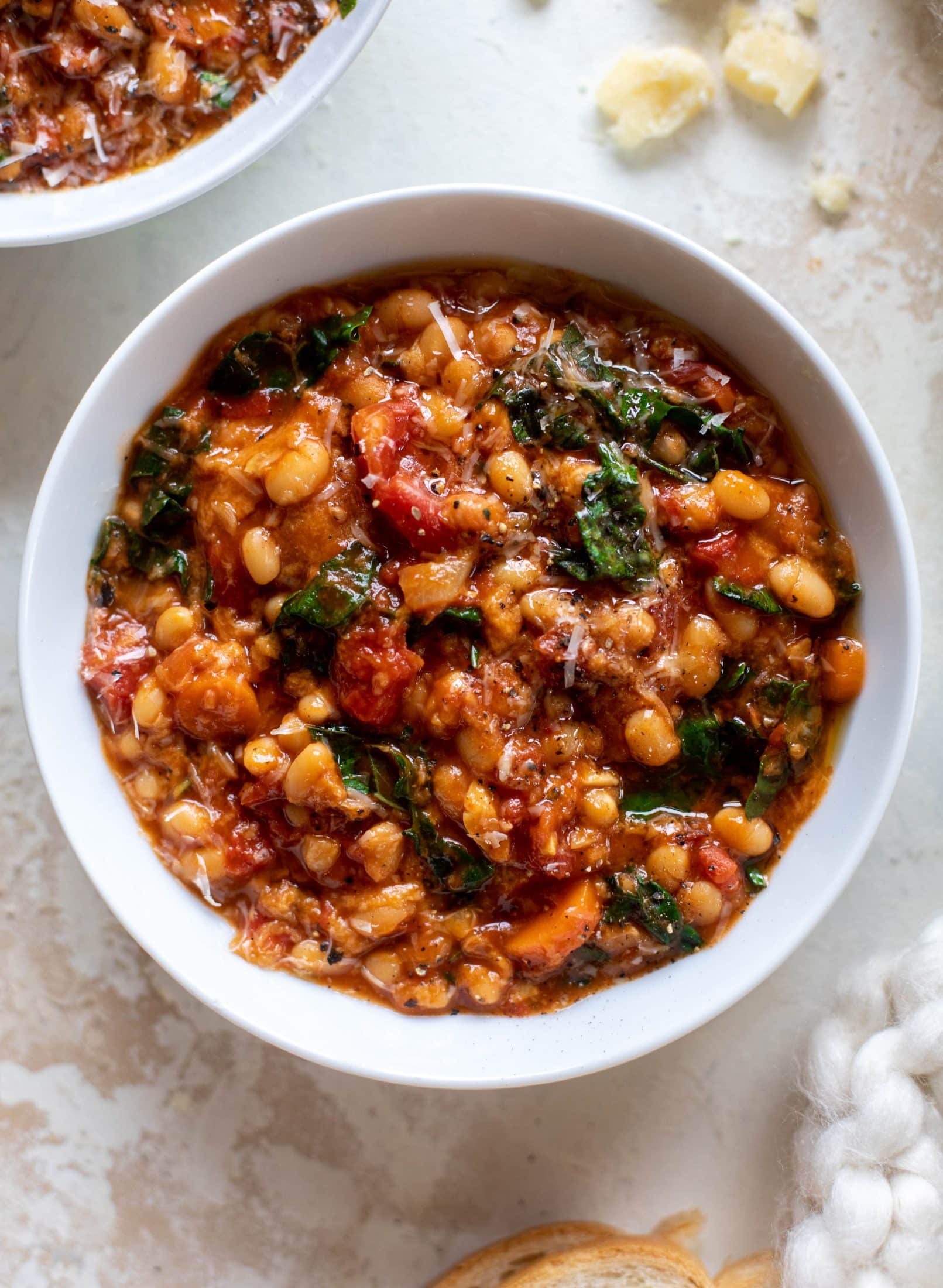 This tuscan tomato bread soup is super hearty, satisfying and delicious! Leftovers are a hit and you will find yourself craving this in the cooler months.