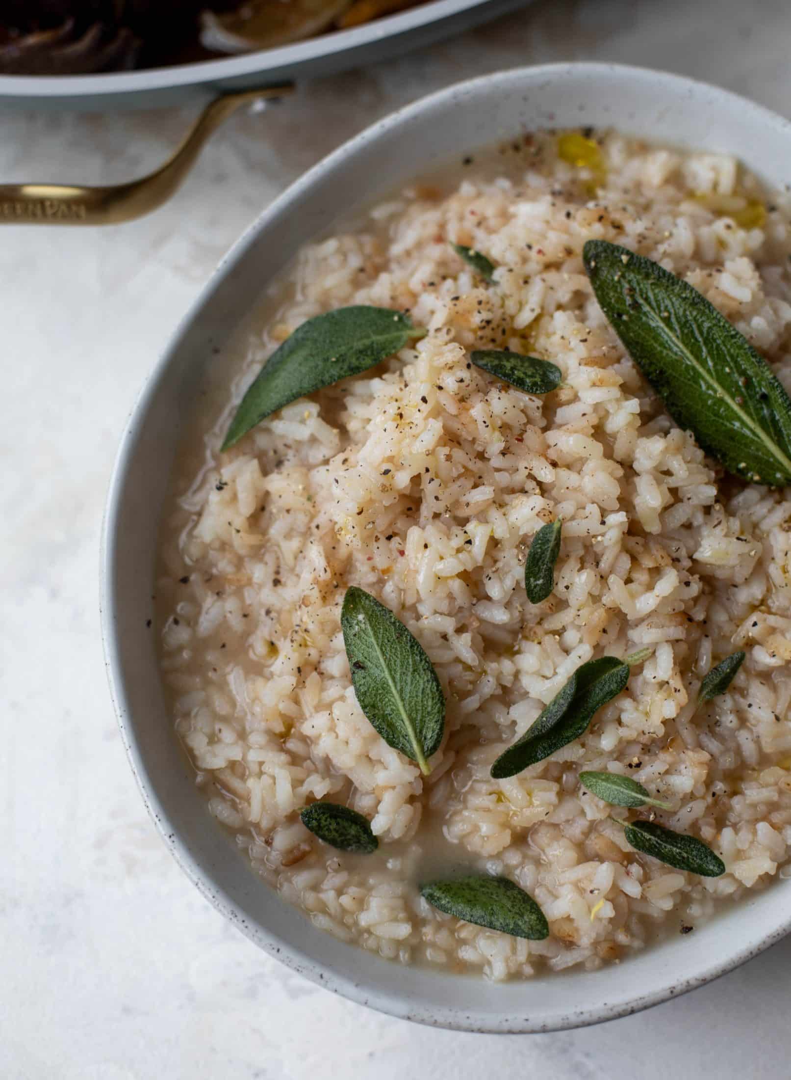 truffle sage risotto