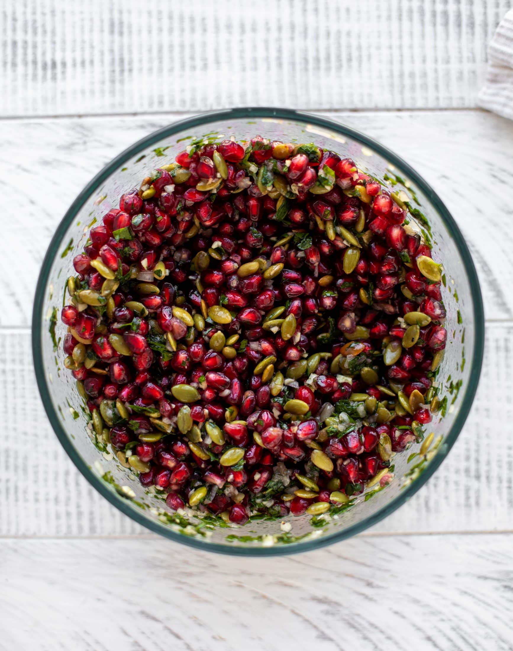 pomegranate pepita relish