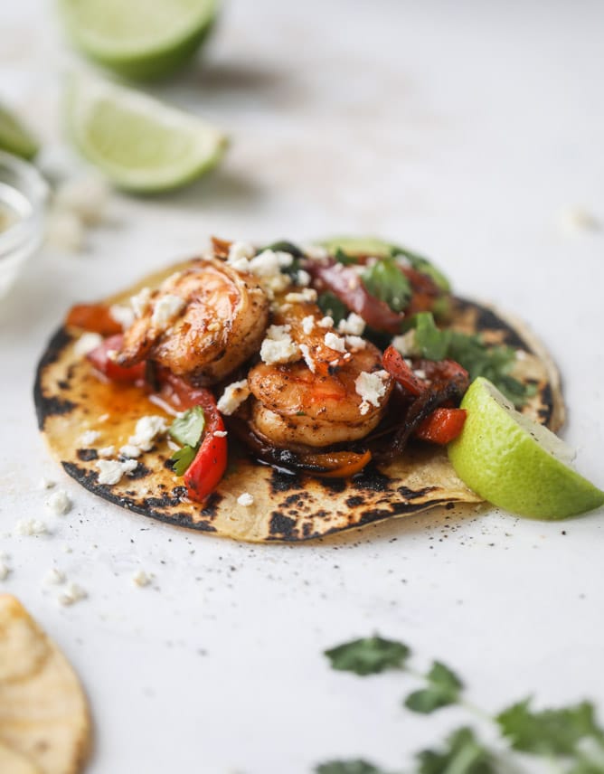 adobo shrimp fajitas + 175 of my favorite weeknight meals