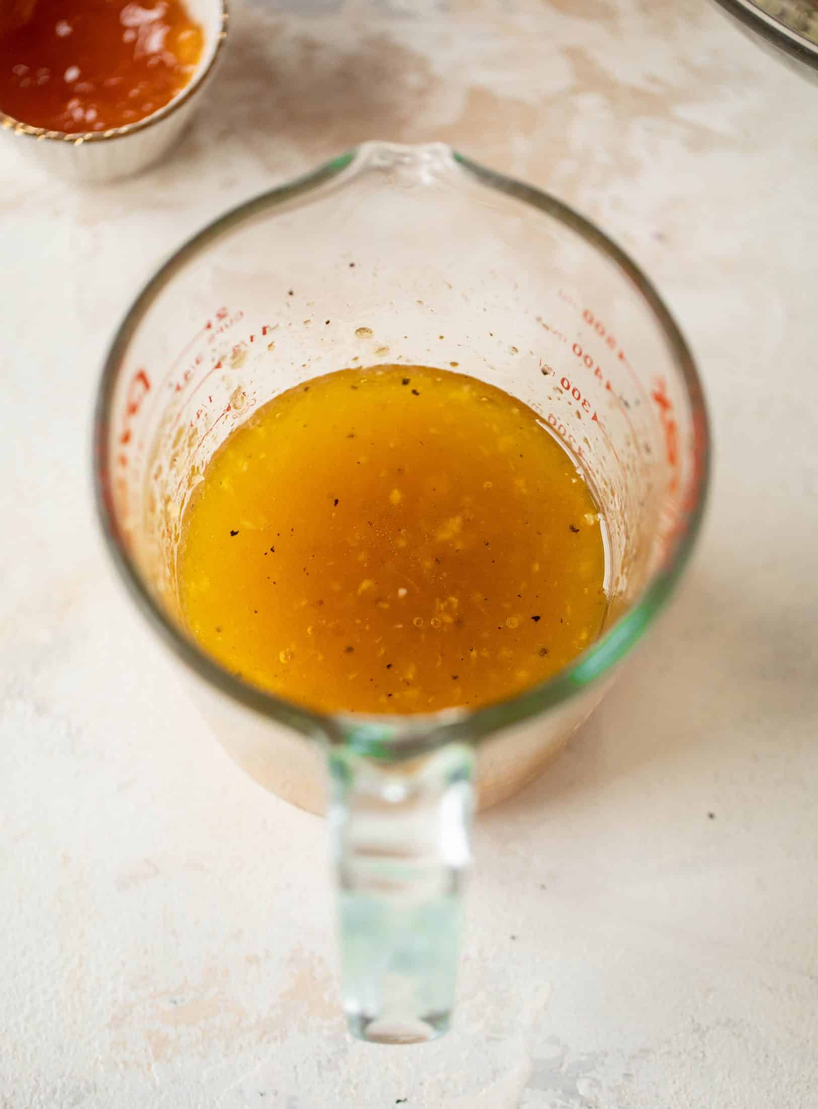 apricot vinaigrette