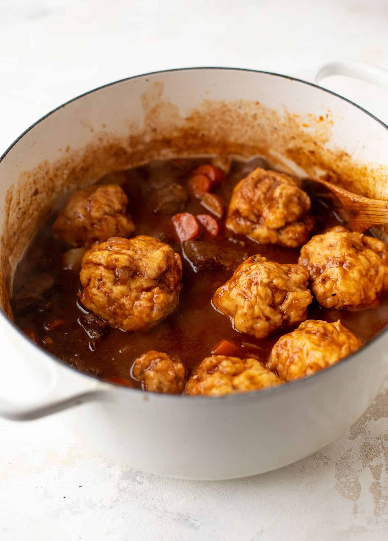 stew dumplings