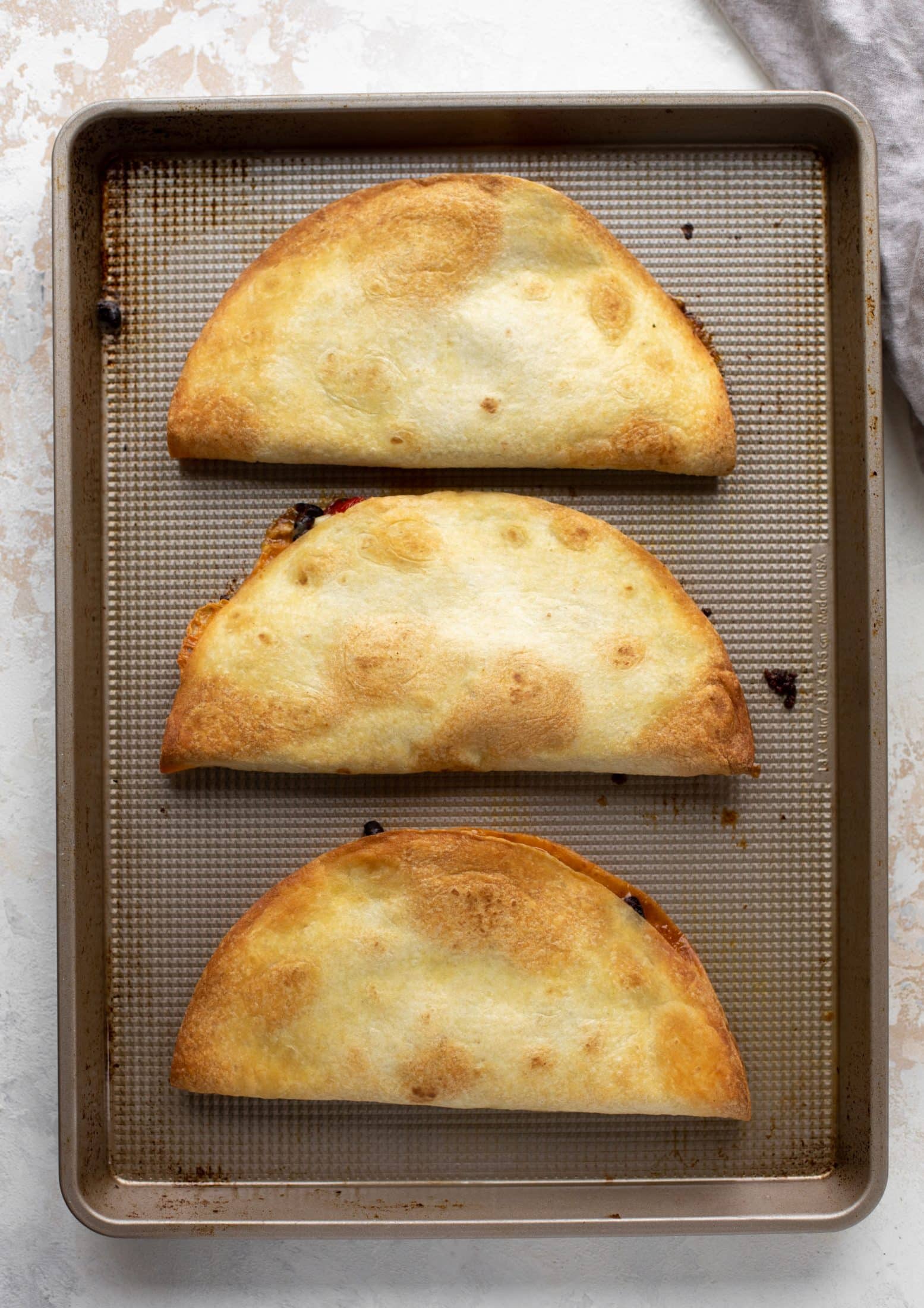 oven baked quesadillas