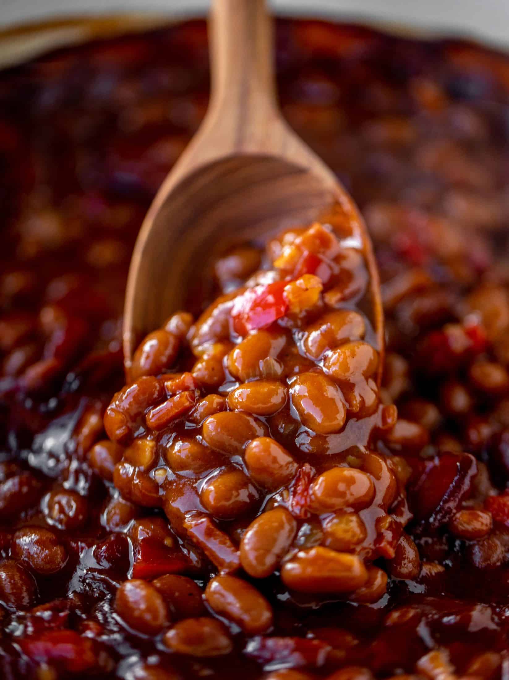 Saucy, Smoky Baked Beans