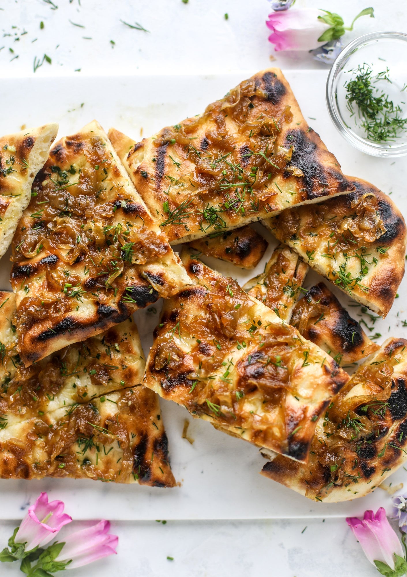 caramelized onion foccacia + 23 mother's day recipes