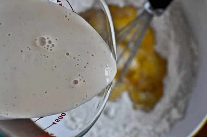 Eggnog Breakfast Crumble Crunch Cake I howsweeteats.com Eggnog Breakfast Crumble Crunch Cake I howsweeteats.com