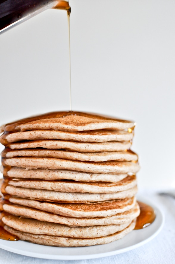 Greek Yogurt Pancakes I howsweeteats.com Greek Yogurt Pancakes I howsweeteats.com