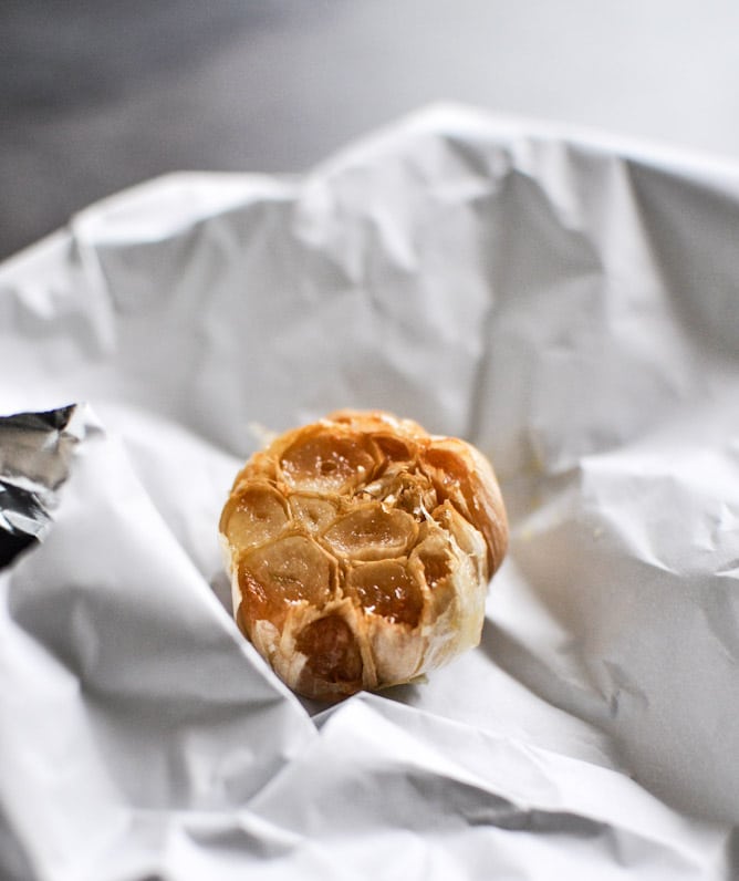 Smoky Sweet Potato Burgers with Roasted Garlic Cream and Avocado I howsweeteats.com Smoky Sweet Potato Burgers with Roasted Garlic Cream and Avocado I howsweeteats.com
