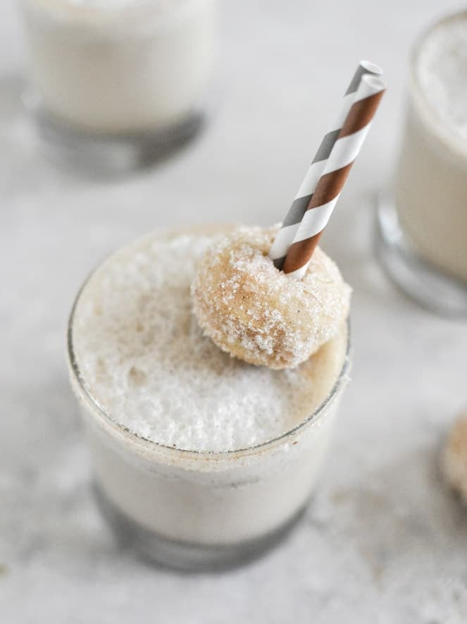 Coffee and Donuts Milkshake I howsweeteats.com