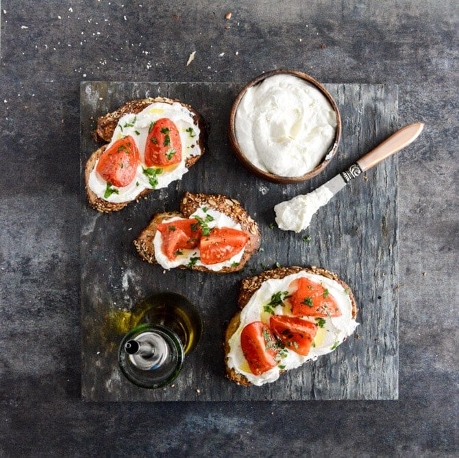 How To Make Whipped Feta I howsweeteats.com