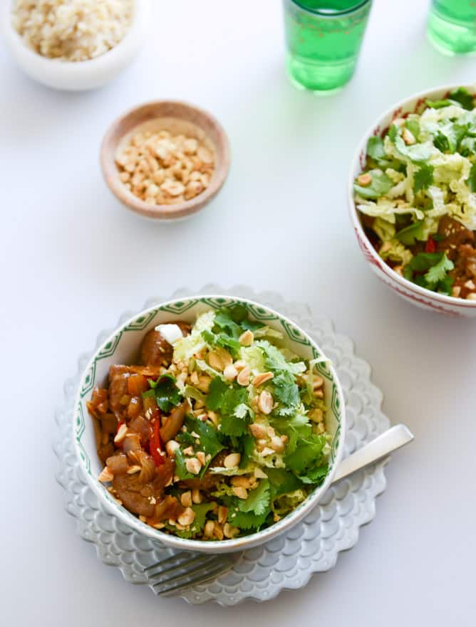 30 minute Vietnamese Caramel Pork Stir Fry I howsweeteats.com