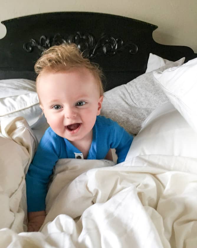 life with max: nine and ten months I howsweeteats.com