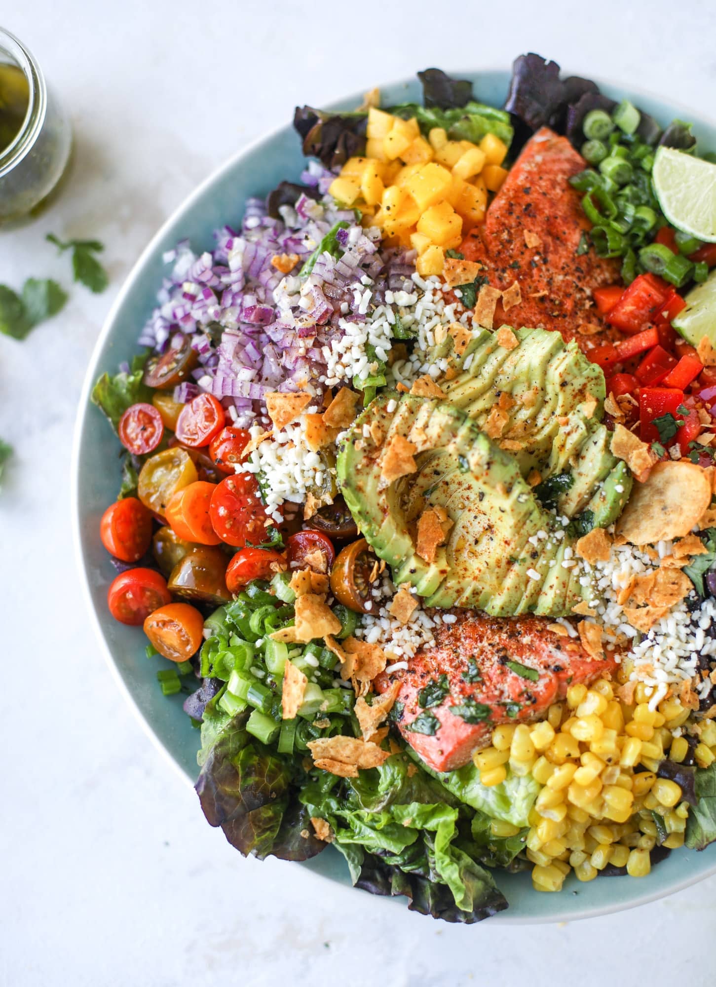 Southwest Salmon Salad