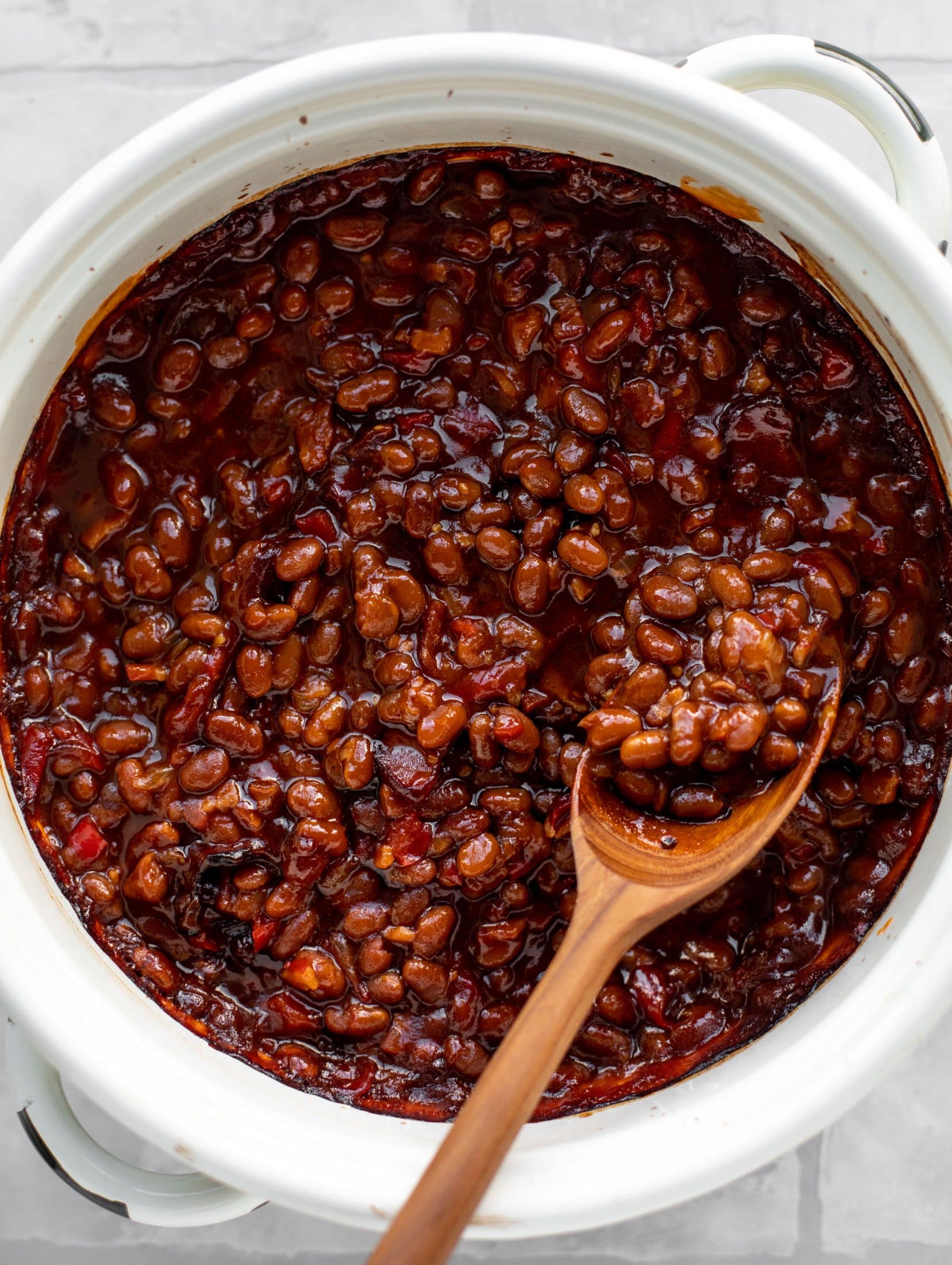 Saucy, Smoky Baked Beans