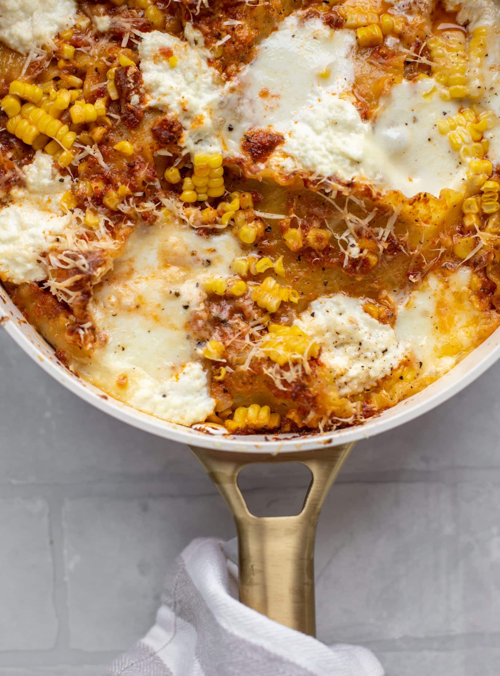 summer skillet lasagna