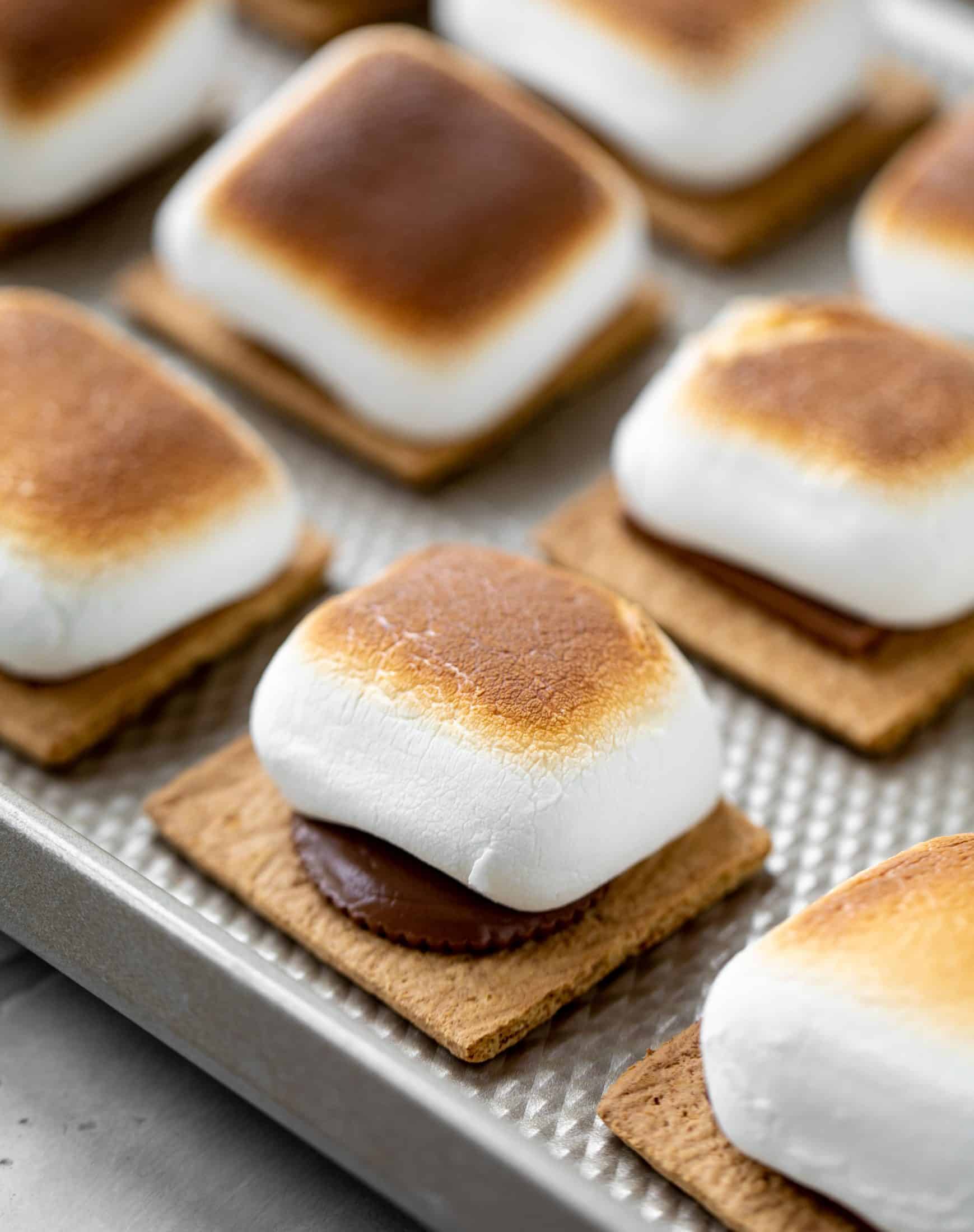 sheet pans s'mores