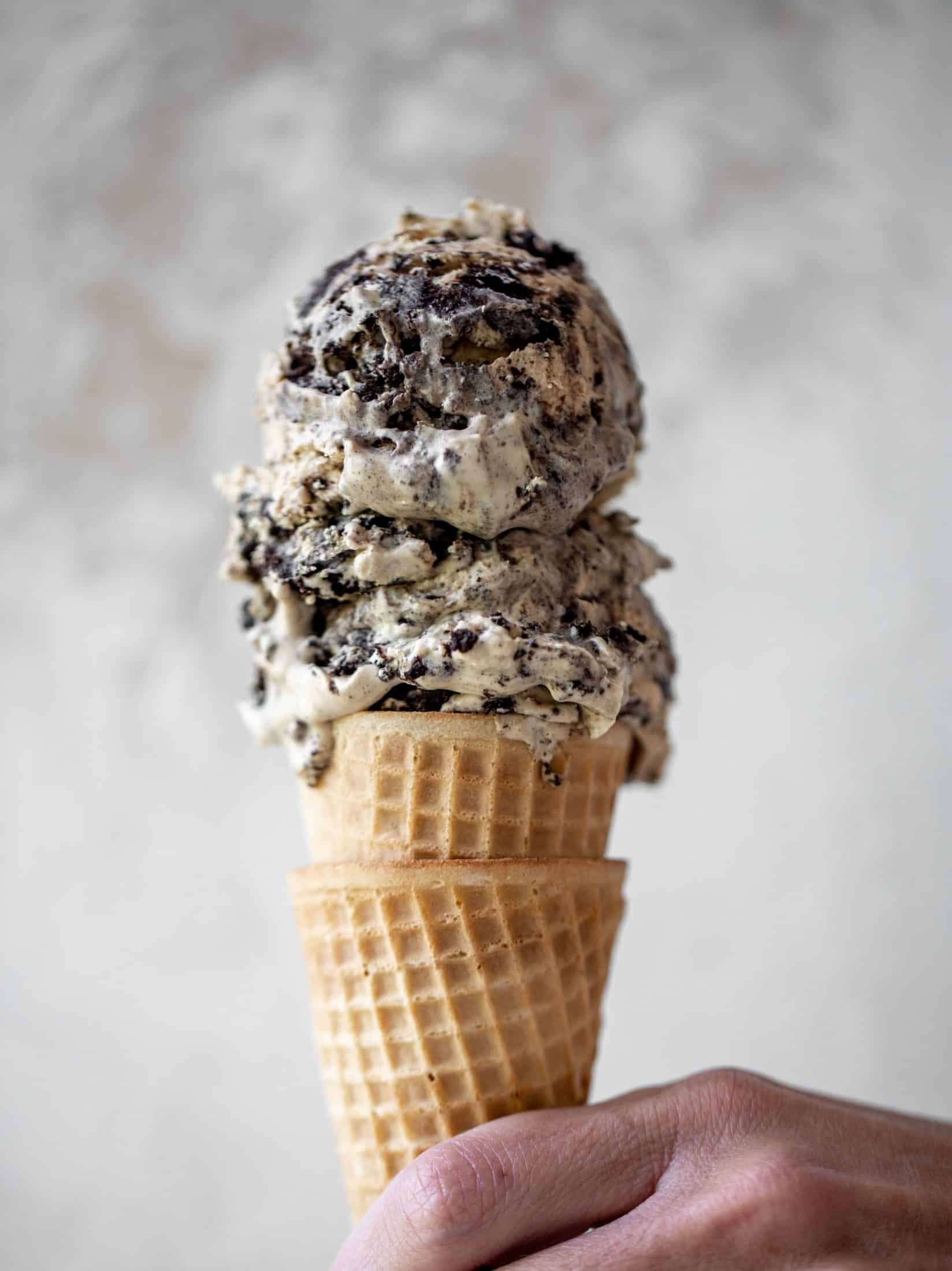no churn coffee oreo ice cream