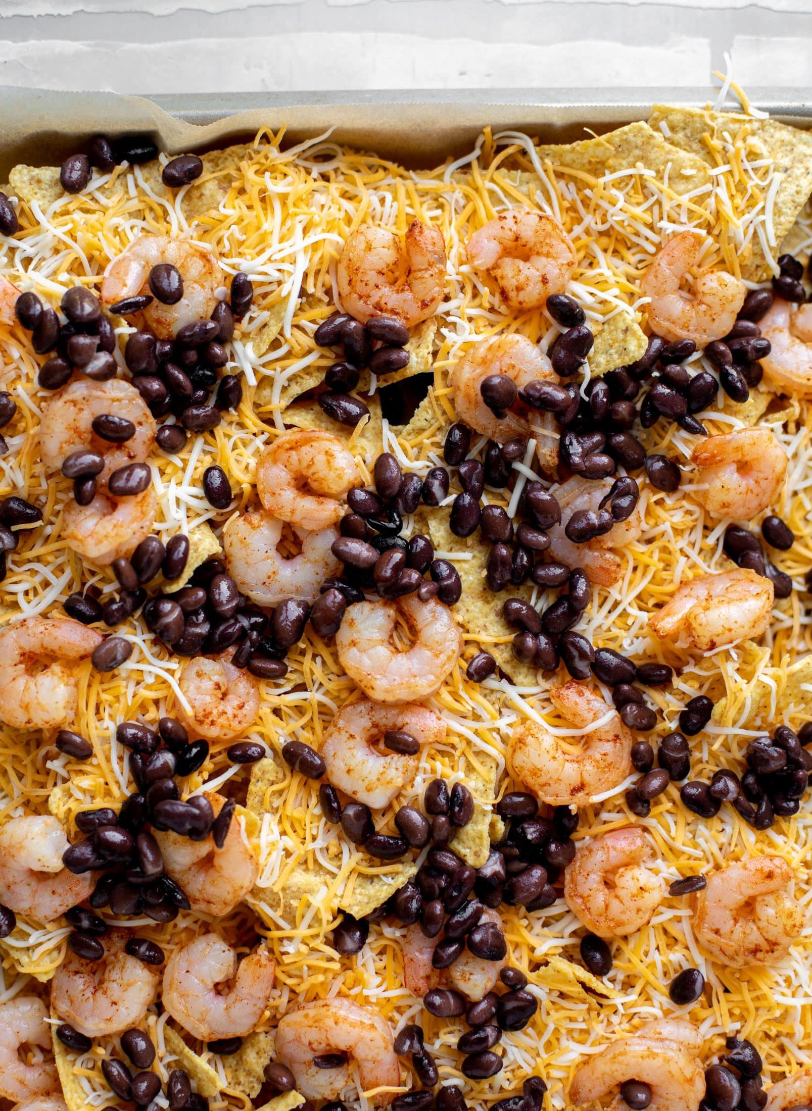 building sheet pan nachos