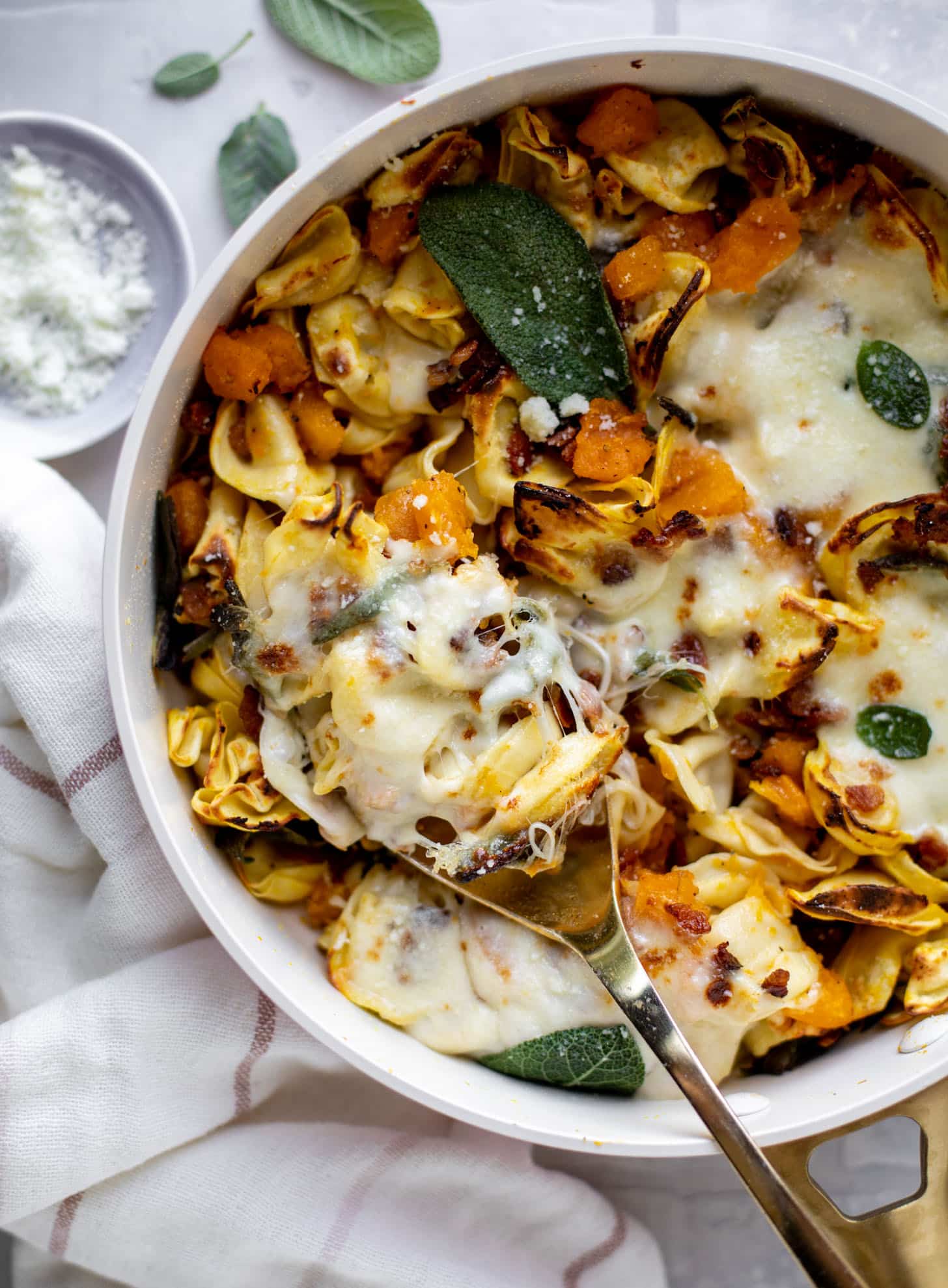harvest tortellini skillet
