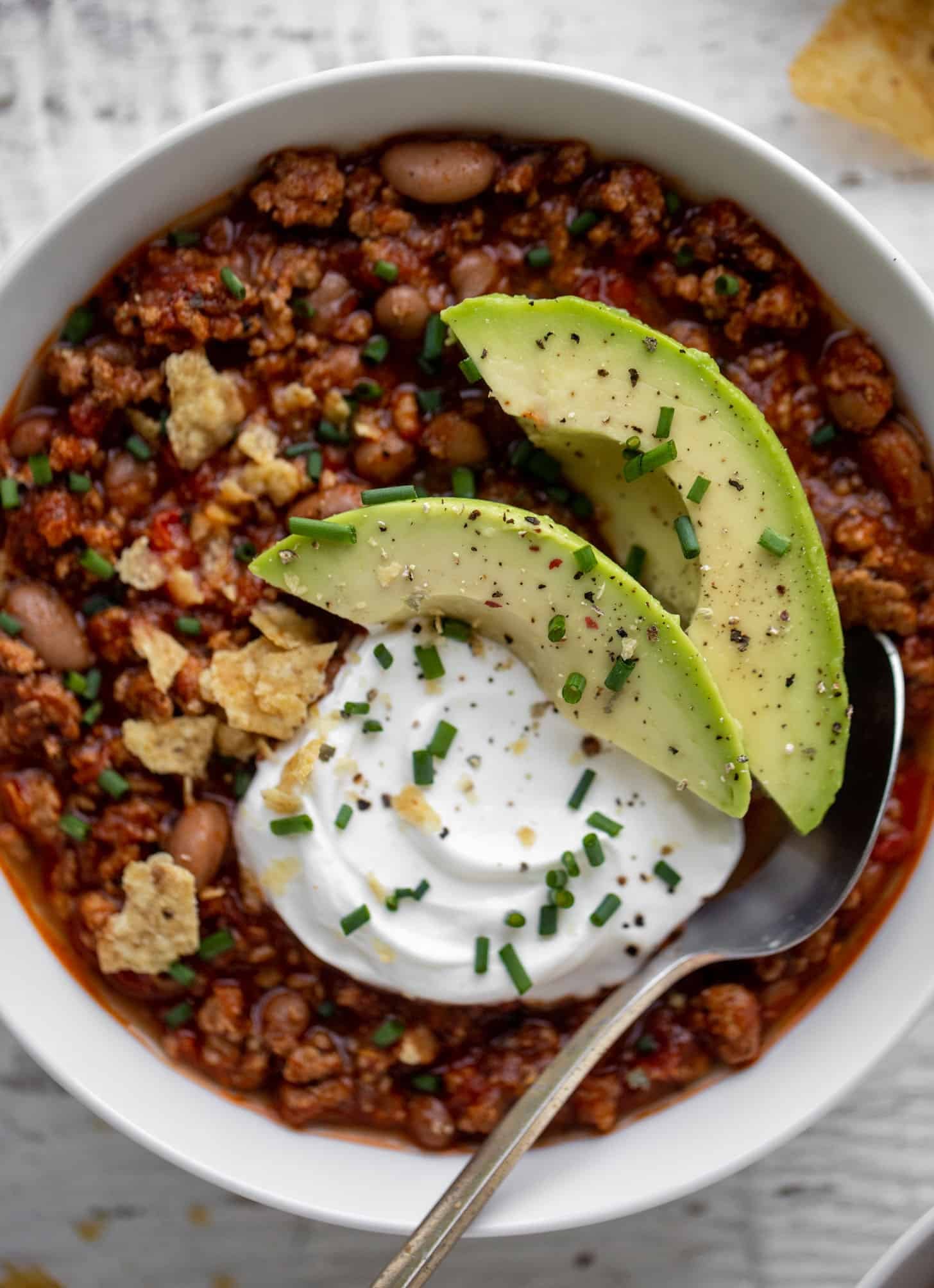 easy weeknight turkey chili