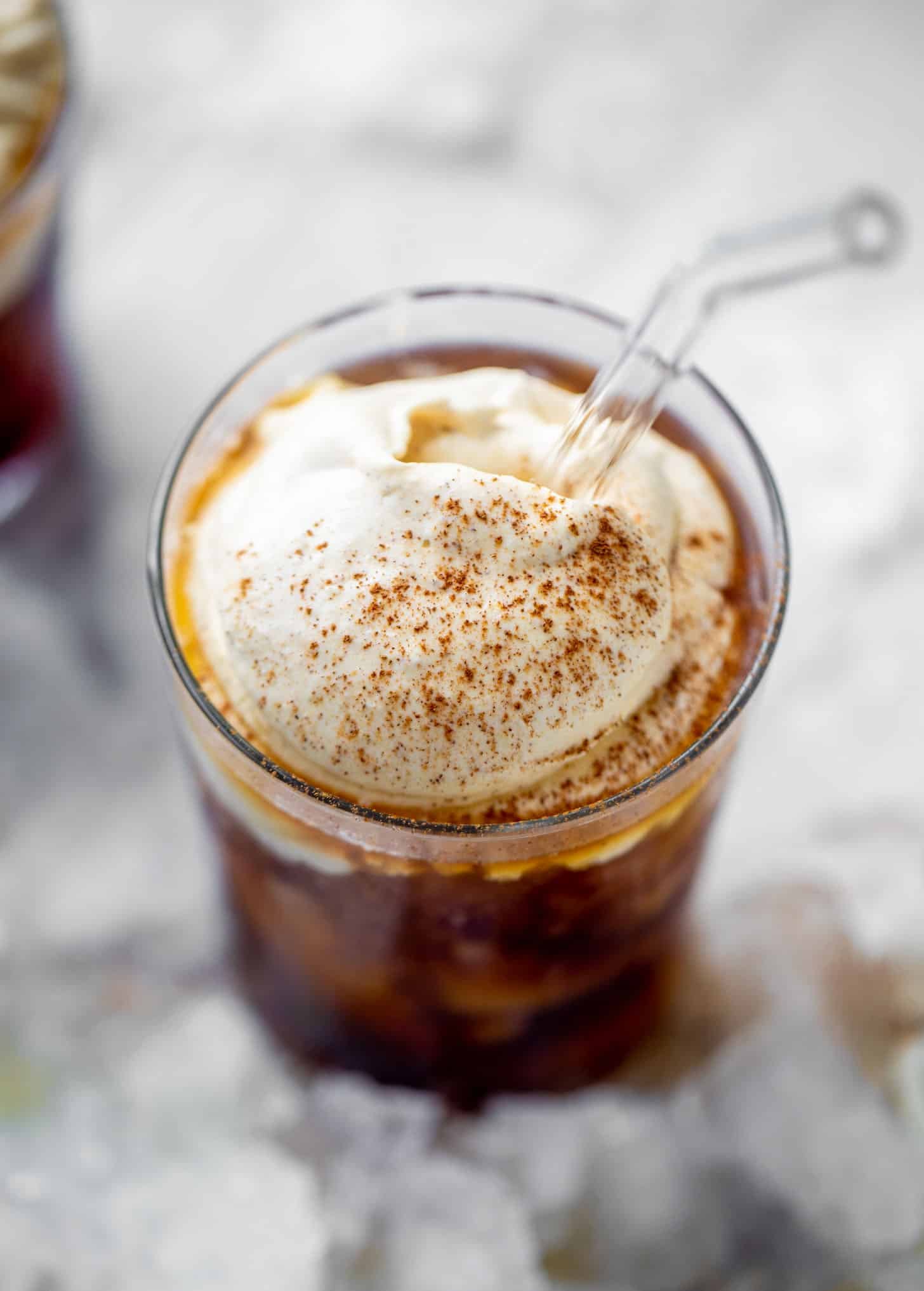 pumpkin coconut cream cold brew