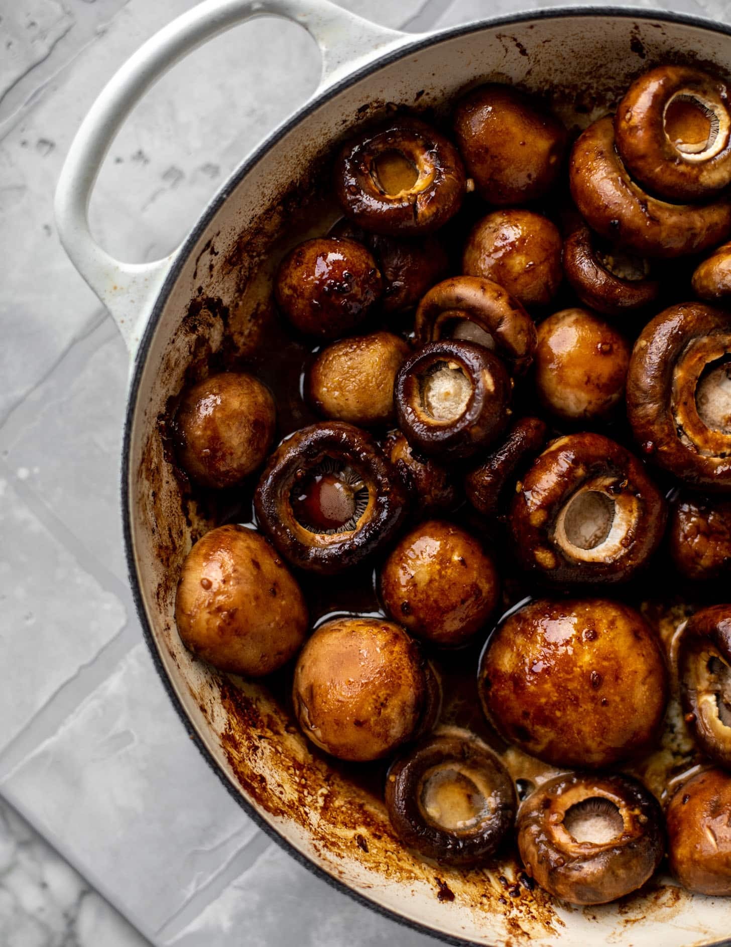 balsamic sautéed mushrooms