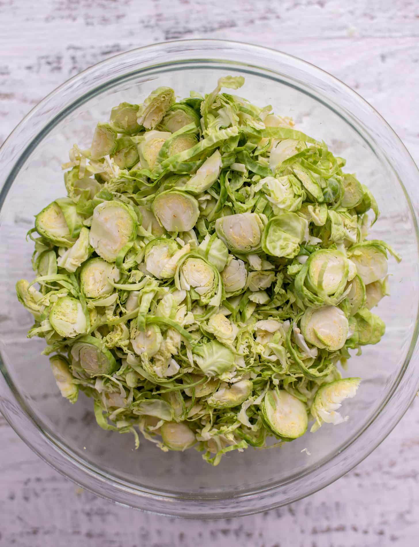 shredded brussels sprouts