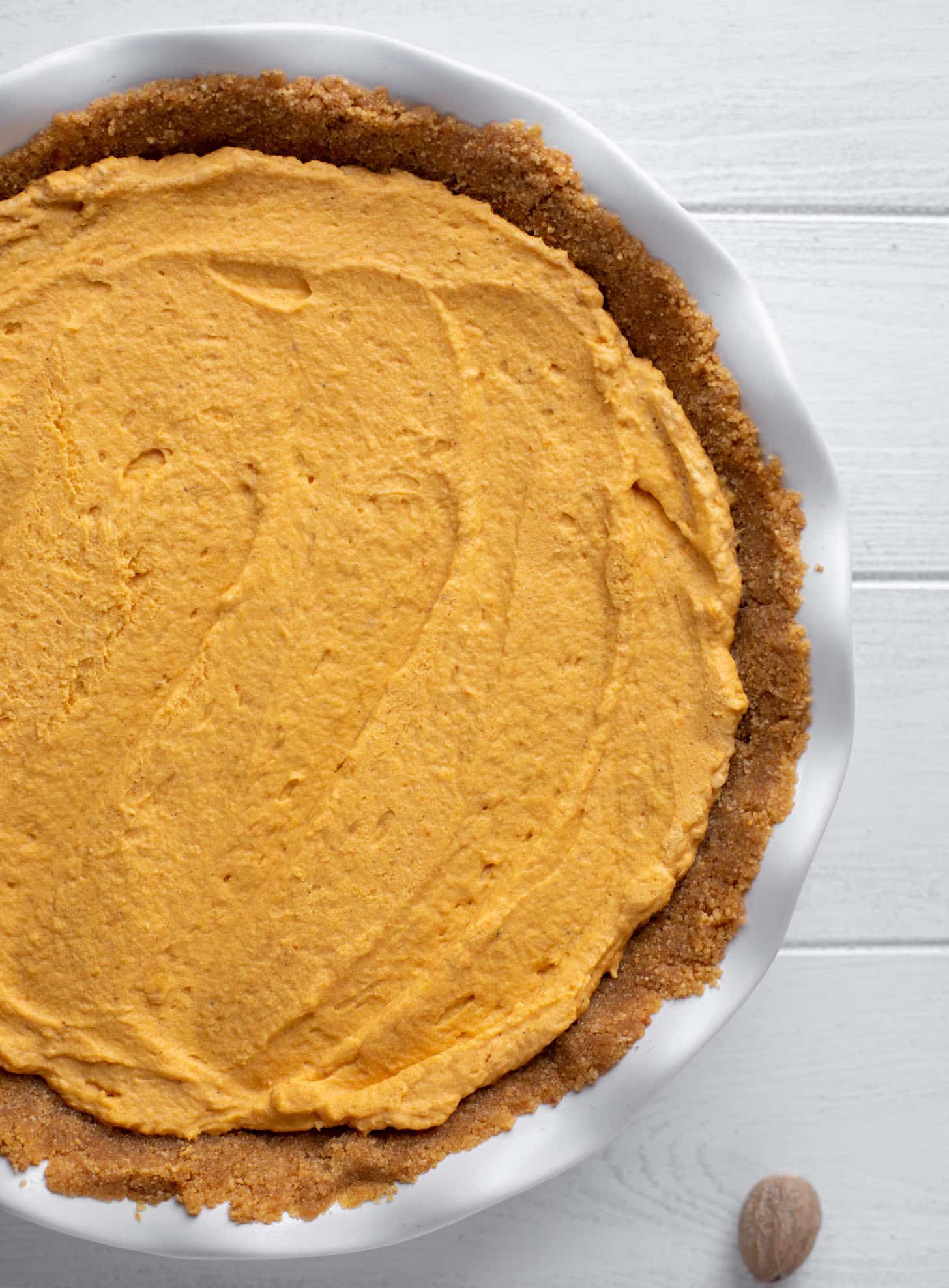 pumpkin mousse pie