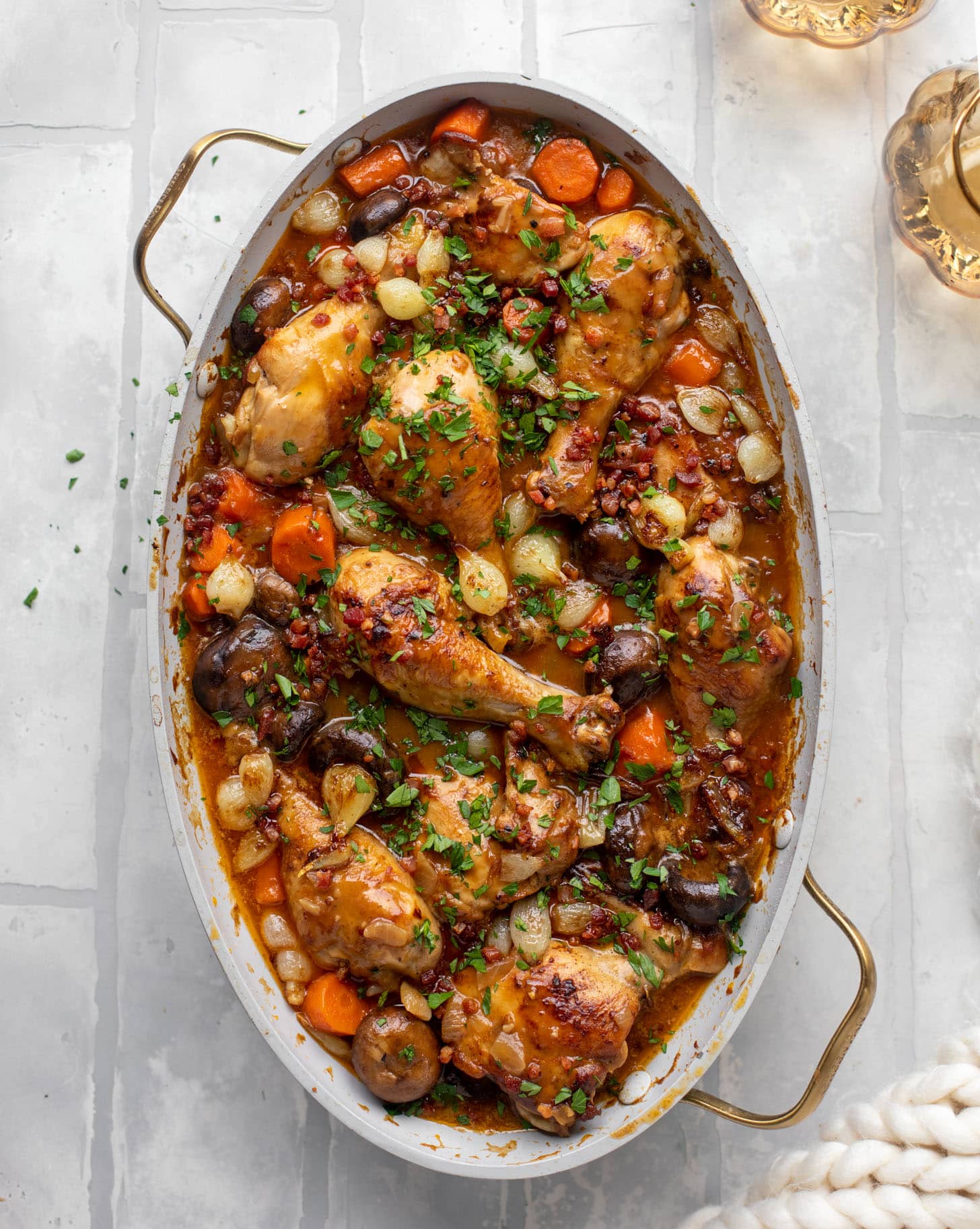 rosé coq au vin recipe