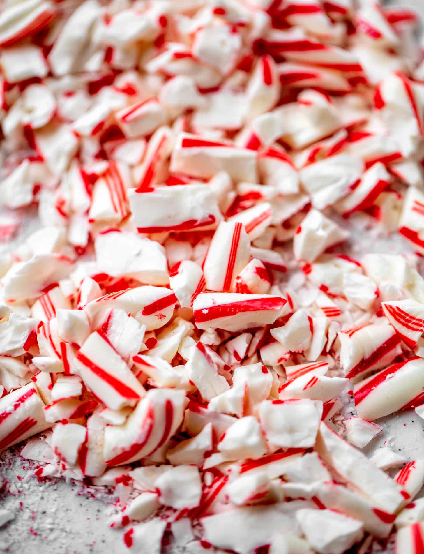 crushed candy canes