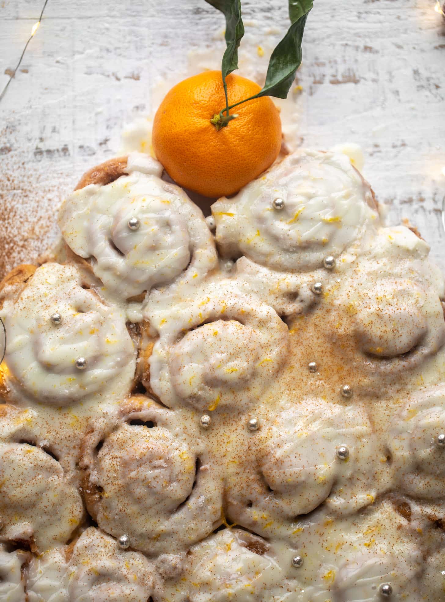 one hour cinnamon orange rolls