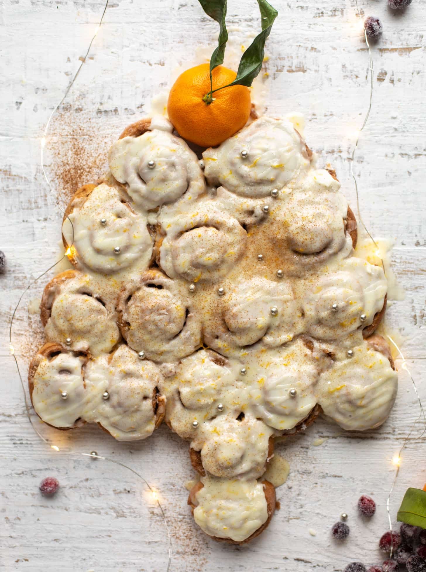 one hour cinnamon orange rolls