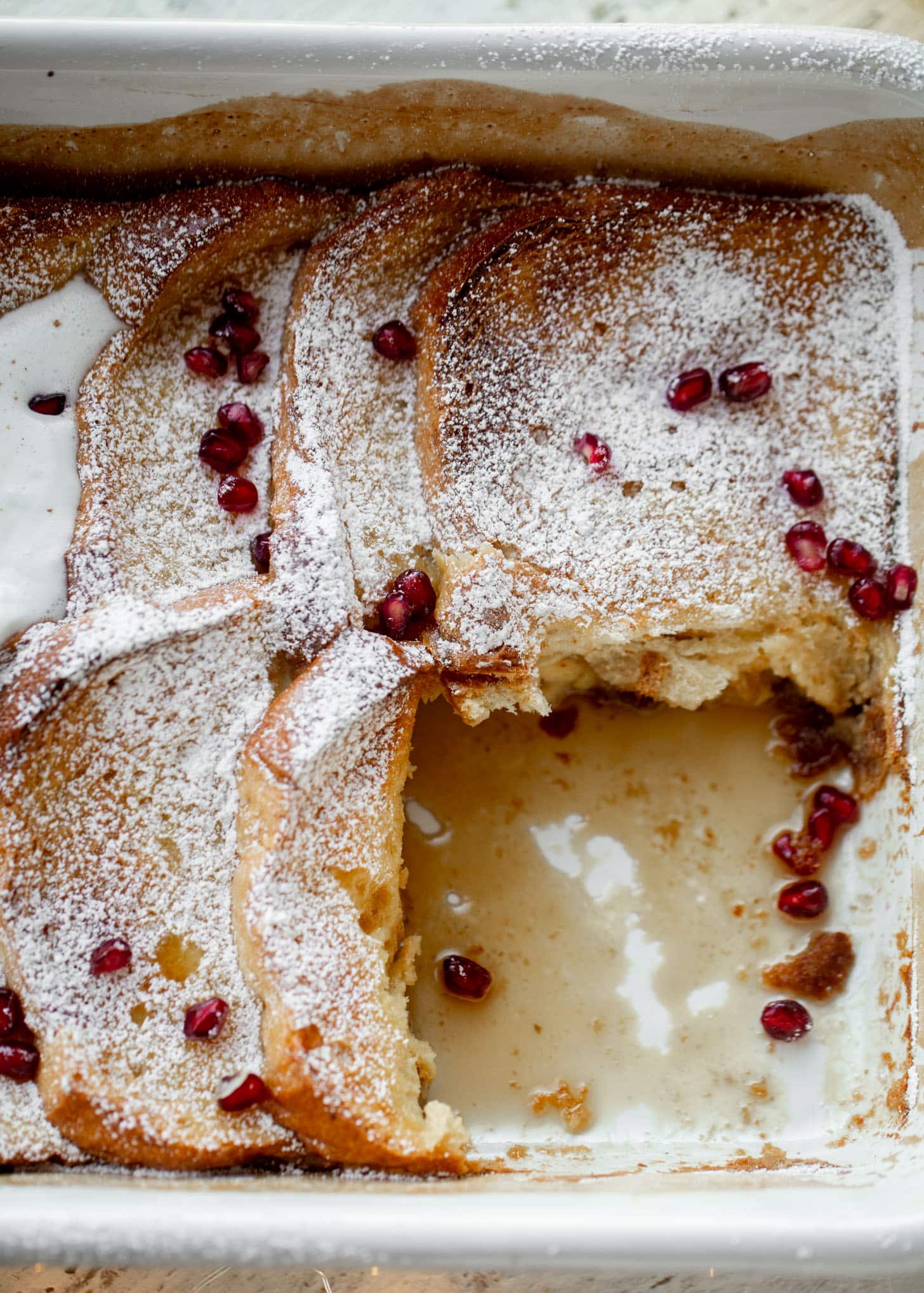 eggnog creme brulee french toast