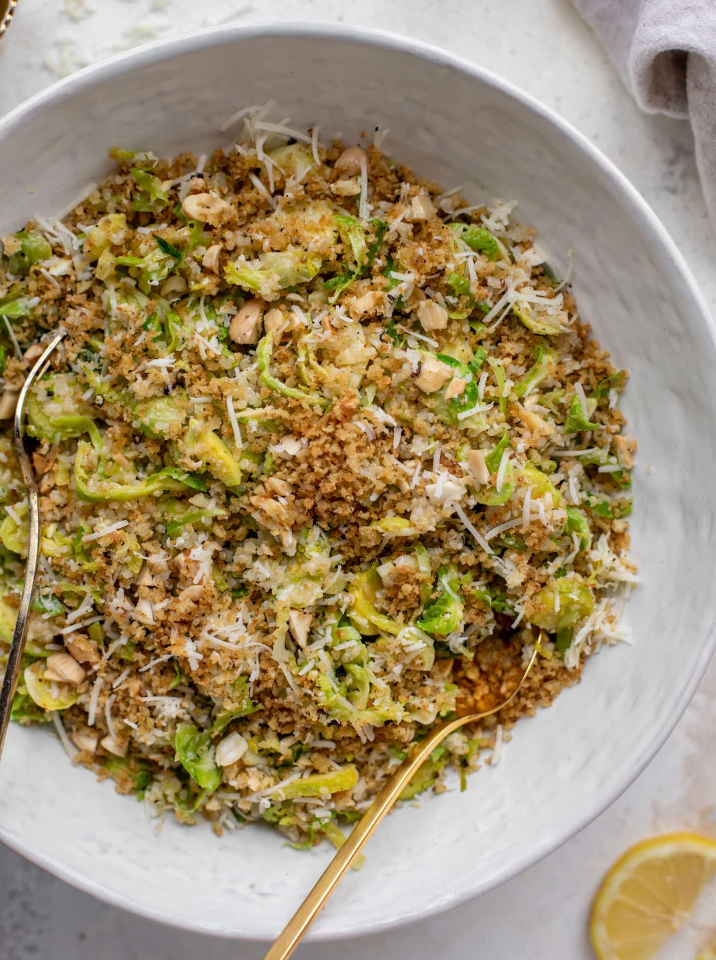 brussels crunch salad